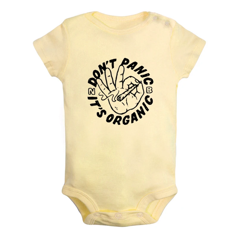 Don't Panic It's Organic/Дизайнерские комплекты для новорожденных мальчиков и девочек с надписью «Good Times Bad Friends» спортивный костюм с принтом для малышей - Цвет: JcBaby3120YD