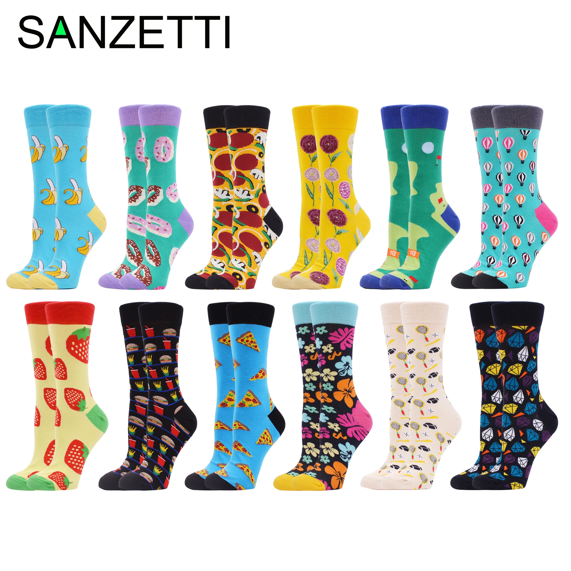 Japanese Cranes Floral Print Antiskid And Lovely Special Sock One Size