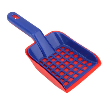

1Set Cat Litter Scooper, Non-Stick Free Storage Holder, Durable PP Material Shovel with Handle for Sifting Kitty Cats Litter