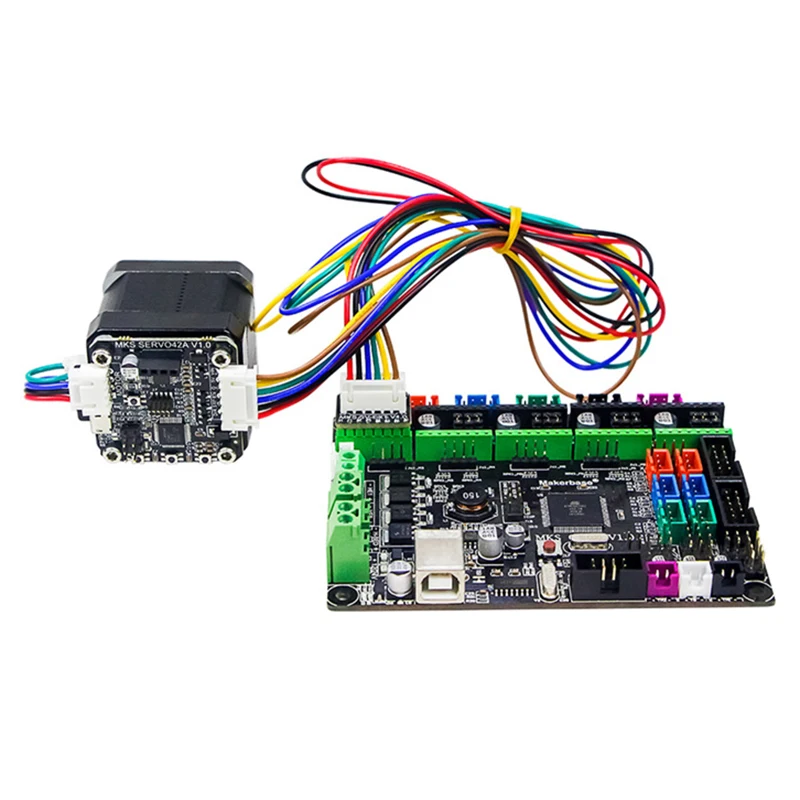 Makerbase 3D-печать шаговый двигатель с замкнутым контуром NEMA17 MKS SERVO42 разработан Makerbase, который предотвращает потерю шагов с OLED D