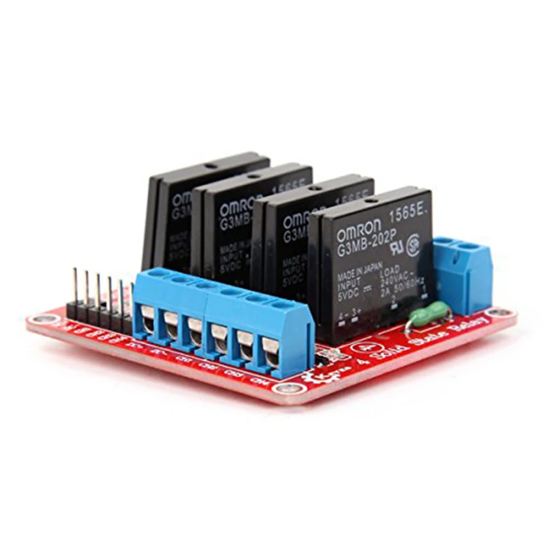 1 шт. четырехполосный твердотельный релейный модуль для Arduino