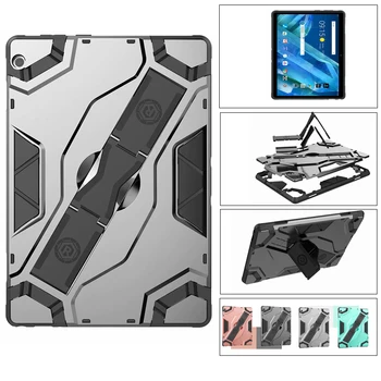 

For Lenovo Tab M10 X605 Case, fashion Silicone hard Stand Hand grip Case Cover for Lenovo tab M10 TB-X605 10.1'Tablet shell +pen