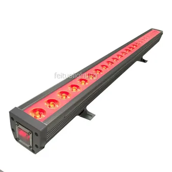 

E-4x with fly case 24x10w 4in1 quad color LED wall washer light rgbw waterproof ip65 rate flood light