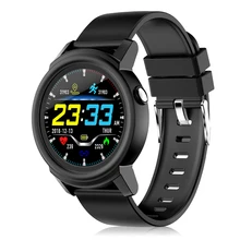 Часы 1.3In ips полный круглый экран фитнес-трекер часы IP67 браслет с весь день сердечного ритма отслеживания активности шаг