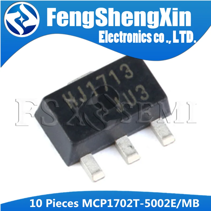 10 шт./лот MCP1702T-5002E/МБ SOT-89 MCP1702T-5002E SOT MCP1702T-5002 SMD MCP1702T MCP1702 LDO Регулятор IC | Электронные