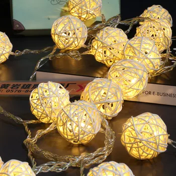 

Christmas Tree Decoration Items Indoor Atmosphere Lamp Ball String Party Decor Lighting Strings