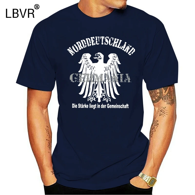 Топы летняя крутая забавная футболка Ostdeutschland West Deutschland Hooligans Deutsches Reich германский