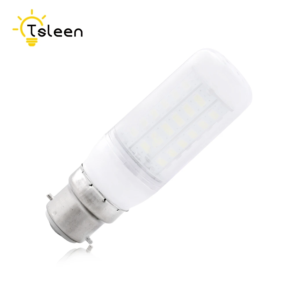 TSLEEN 1 шт. новые кукурузная светодиодный светильник E27 E14 GU10 G9 B22 7 Вт, 9 Вт, 12 Вт, 15 Вт, 20 Вт, 25 Вт Светодиодный светильник AC 220V светодиодный лампы Люстра светильник Точечный светильник