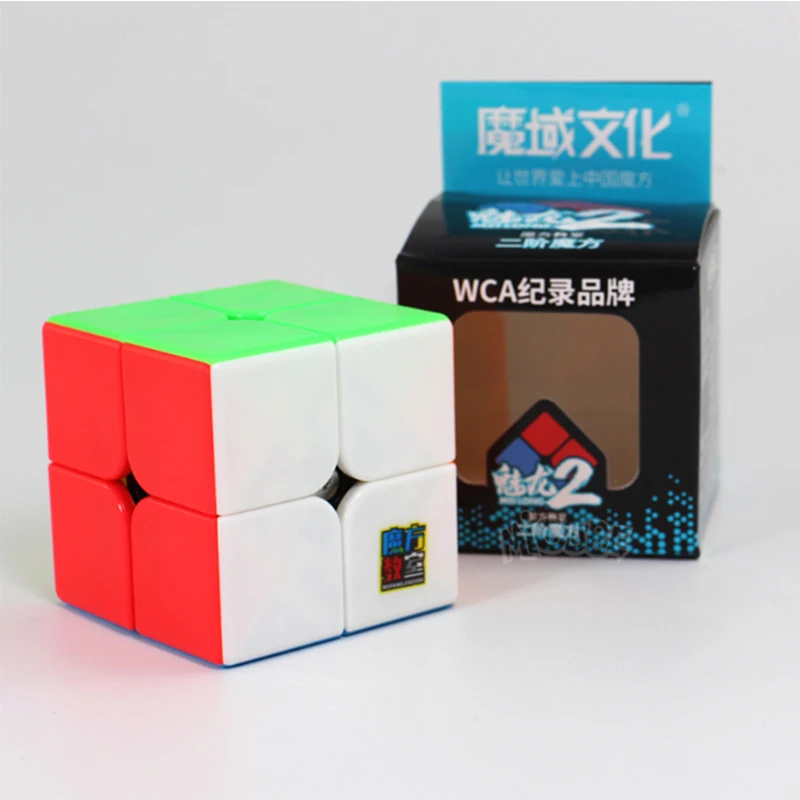 Cubing Class Moyu Meilong 2x2 магический куб головоломка из углеродного волокна 2x2x2 Speed Cubo magico
