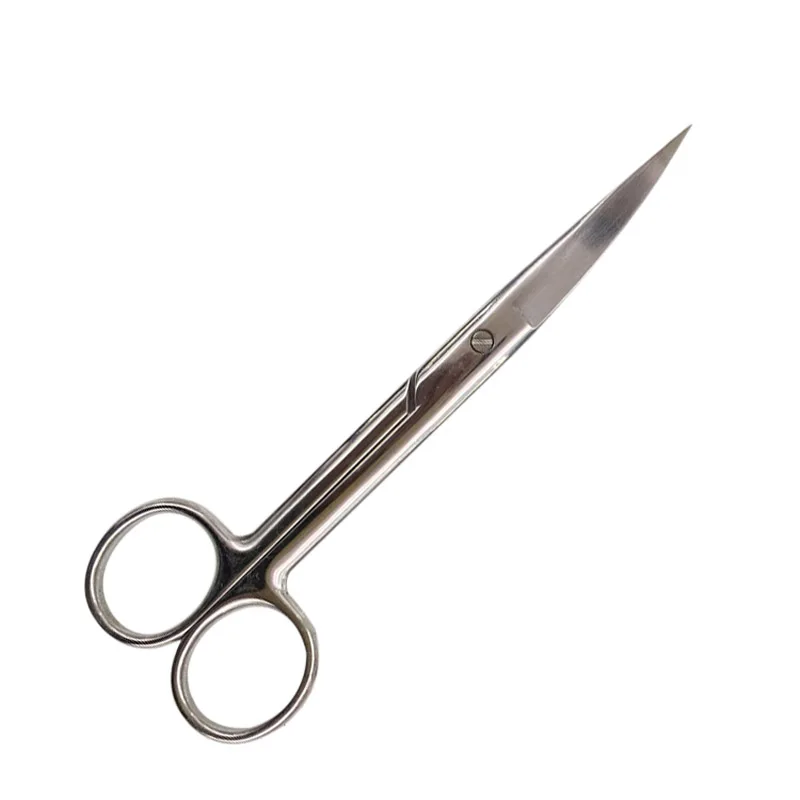 Tijeras quirúrgicas de acero inoxidable para el hogar, herramientas de belleza AC889, 14cm