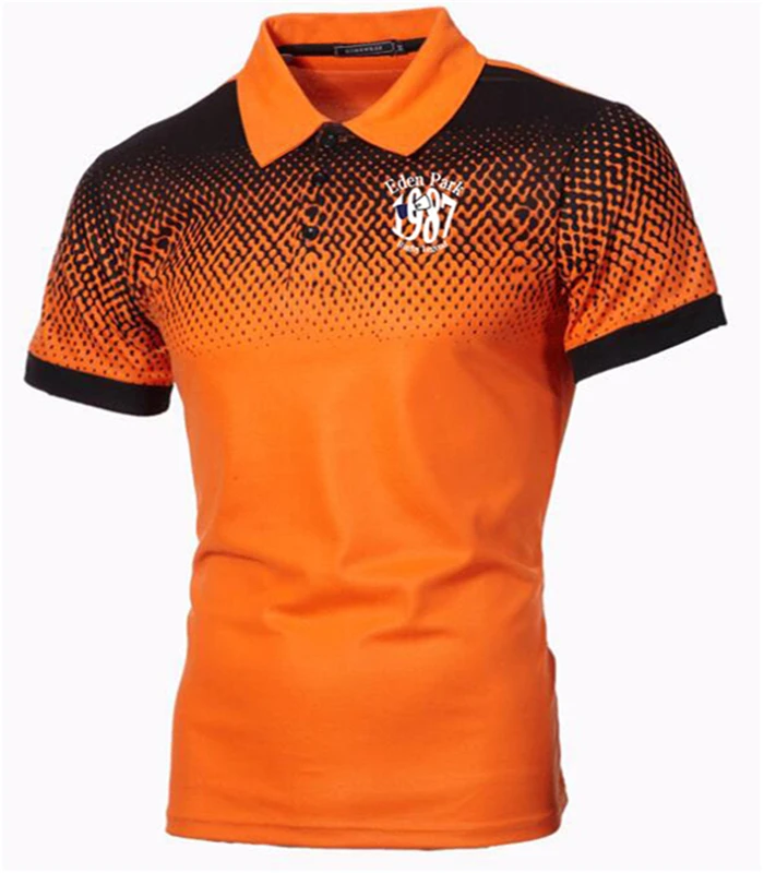 Mens פולו חולצה 2020 חדש קיץ עדן פרק קצר שרוול תורו מעל צווארון Slim חולצות מקרית לנשימה שינוי צבע עסקים חולצה