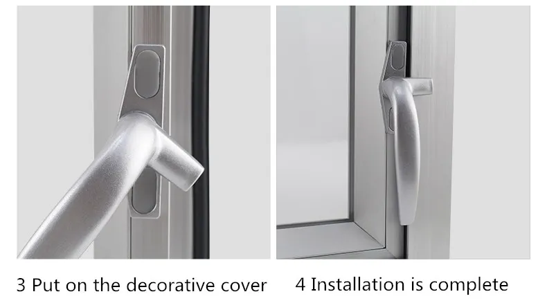 janela deslizante alças de segurança ferrolho para