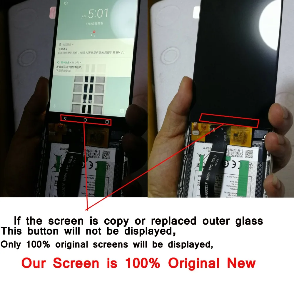 Cheap LCDs de celular