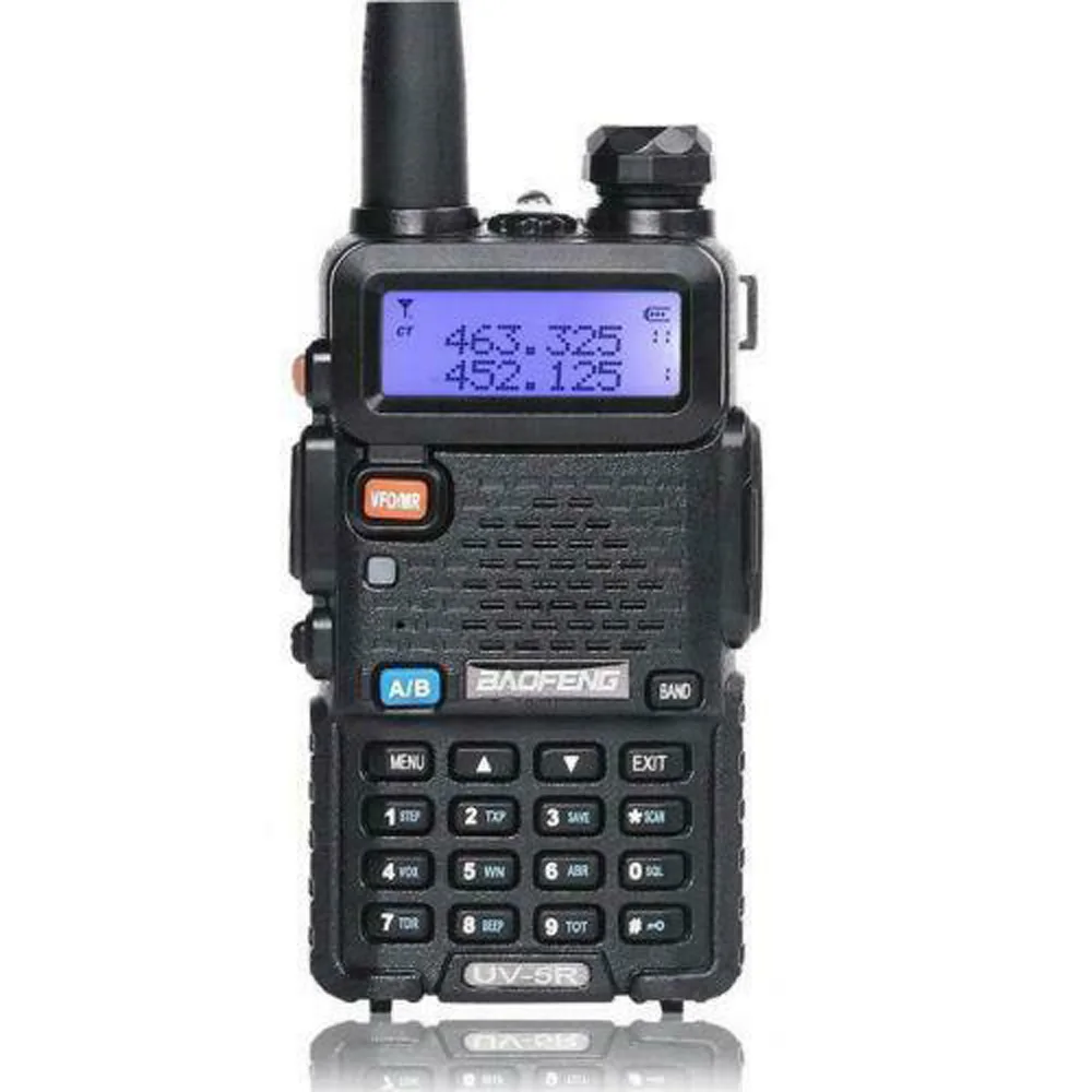 Для BAOFENG UV-5R Двухдиапазонная рация 136-174/400-520 МГц 5 Вт Тип вилки: вилка стандарта США/вилка стандарта Великобритании/вилка стандарта Австралии/вилка стандарта ЕС