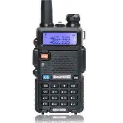 Для BAOFENG UV-5R Двухдиапазонная рация 136-174/400-520 МГц 5 Вт Тип вилки: вилка стандарта США/вилка стандарта Великобритании/вилка стандарта