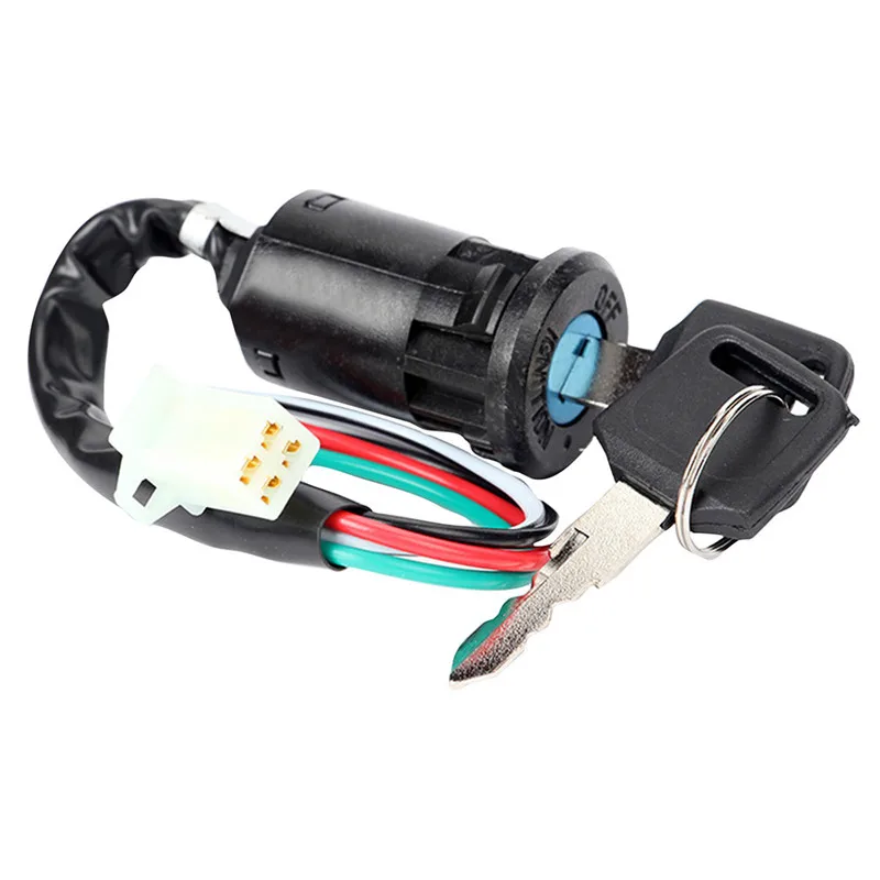 1 or 2pcs Universal Modified Start Ignition Switch Electric Door Lock Key for Off-road Motorcycle ATV Car Accessories | Автомобили и