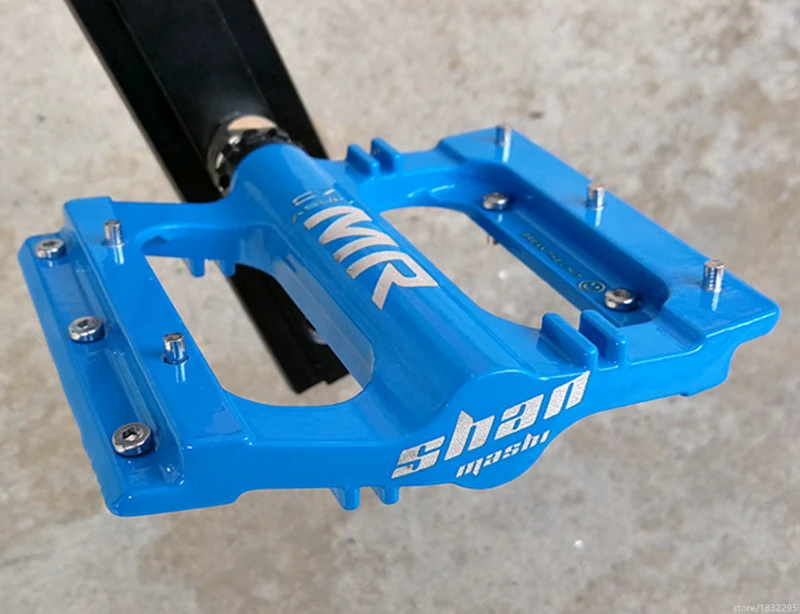 Алюминиевый сплав 7 цветов optionals дорожный велосипед педали Сверхлегкий MTB подшипник длинная ось велосипед педаль детали велосипеда