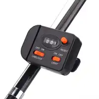 Fishing Line Length Counter Clip-on Rod Fishing Line Counter Light Professional Fishing Tackle 2