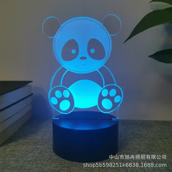 

Manufacturers Direct Selling Cross Border Amazon Hot Selling USB Yake Force 3D Night Lamp Children Gift LED Bedroom cayi deng
