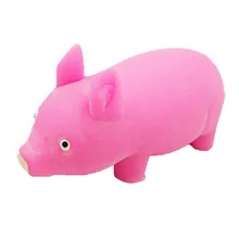Jouet créatif Pat Pig, jouet à presser, sable élastique, déformation, pincement, évent de musique, anti Stress
