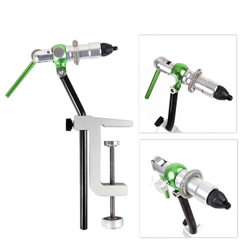 

360 Rotating Fly Tying Vise Advanced Alloy Travel Vice Fishing Equipment Tool