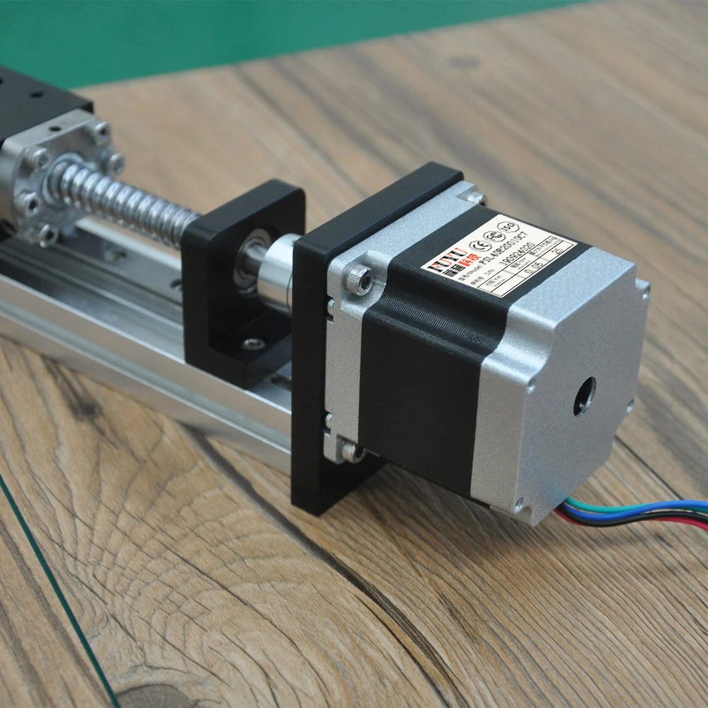 YUXIwang Linear Guide Rail Linear Motion Guide,Aluminum Alloy Linear Guide Rail Slide Ball Screw Motion Table with 300mm Effective Stroke 1605 YUXIwang Linear Guide Rail Linear Motion Guide,Aluminum Alloy Linear Guide Rail Slide Ball Screw Motion Table with 300mm Effective Stroke 1605