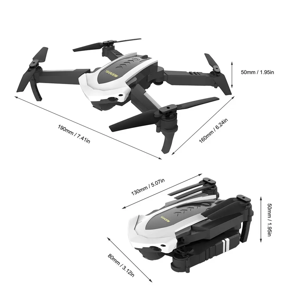 4D-8 wifi 5MP камера складной Радиоуправляемый Дрон оптическое позиционирование потока пульт дистанционного управления Вертолет самолет с светодиодный подсветкой RC Квадрокоптер