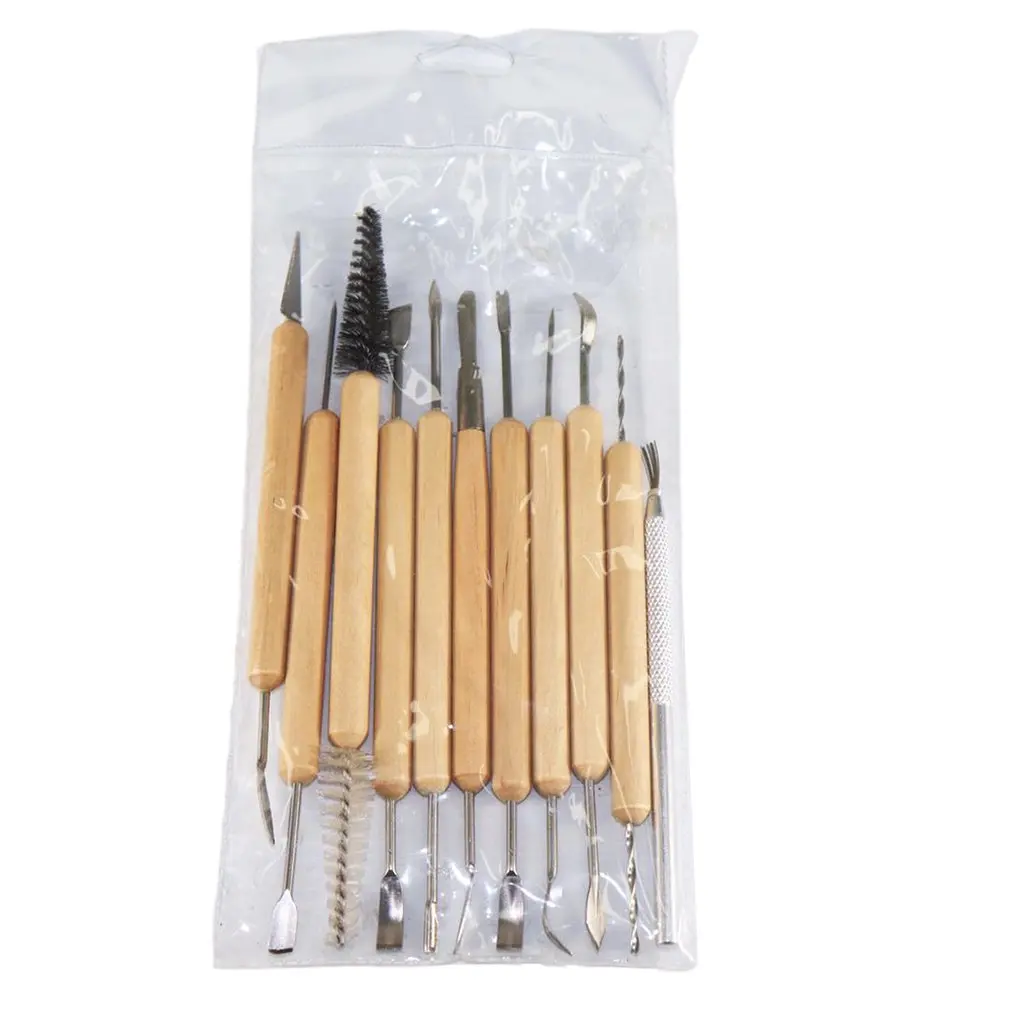 11pcs clay sculpting kit sculpt smoothing