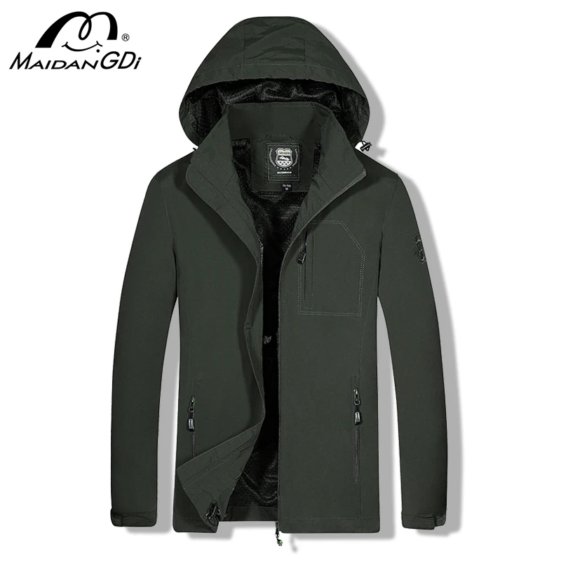 

MAIDANGDI New Mens Casual Jacket Men's Outdoor Jacket Windbreaker Spring Autumn Outerwear Clothes M-5XL