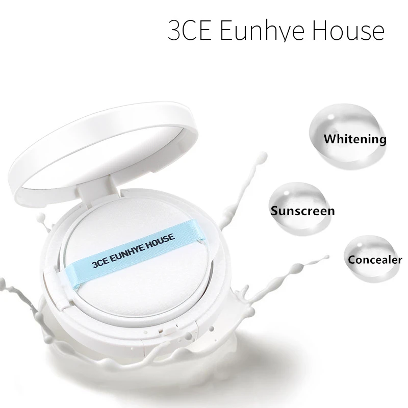 3CE eunhye House белый Молочный крем для лица с воздушной подушкой BB крем для макияжа натуральный вид косметика/основа Увлажняющая солнцезащитный консилер BB крем