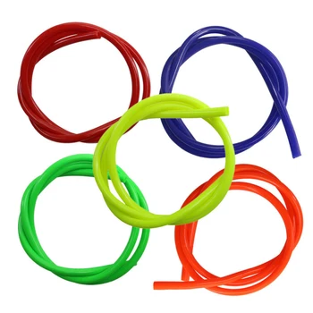 

New 1M Colorful Gas Oil Hose Fuel Line Petrol Tube Pipe For Motorcycle Dirt Pit Bike ATV High Quality For Motorcycles Rubber