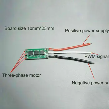 

Micro RC Airplane 2S Brushless ESC 6A-7A 5-8.5V Mini Electronic Speed Controller
