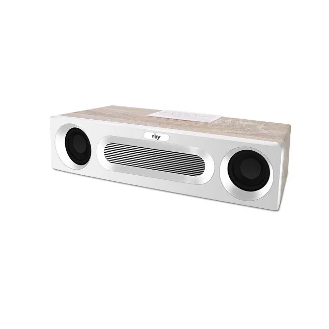 Портативная стерео акустика(колонка) NBY5590 white
