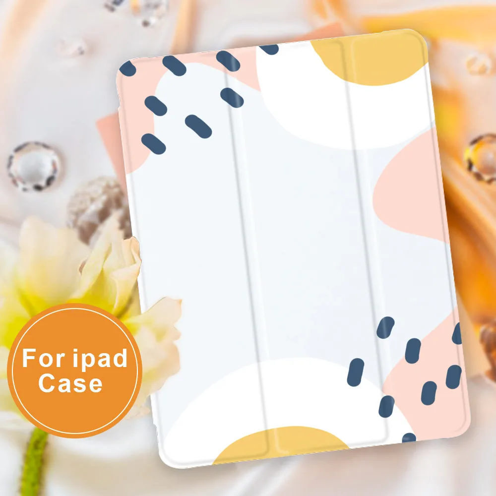 Чехол для ipad линия искусства листья iPad 10 9 дюйма Air 4 2020 5th 6th 2 8th поколения 12 Pro 2018 Mini 5