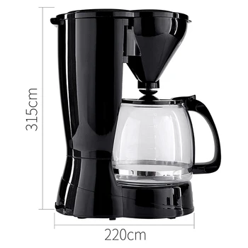 

Electric Coffee Makers Smart Drip Coffee Maker Brew Machine With Removable Filter For Office Home LV0329