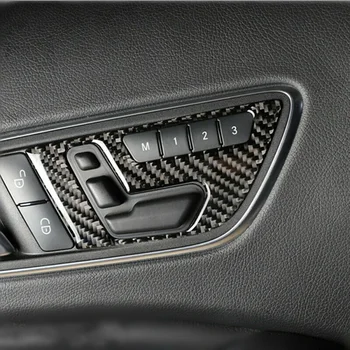 

Replacement Door Handle Cover Trim 2pcs 1 Pair Carbon Fiber New Durable