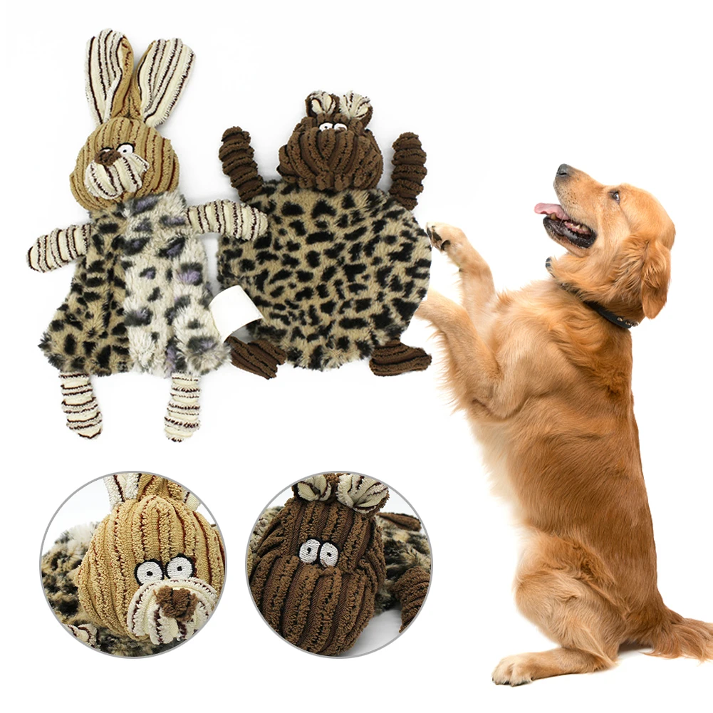 

Plush Material Ring Paper Pet Dog Squeak Toy Cleaning Teeth Puppy Exercise the Dog's Picking Ability Toys Pet Accessories