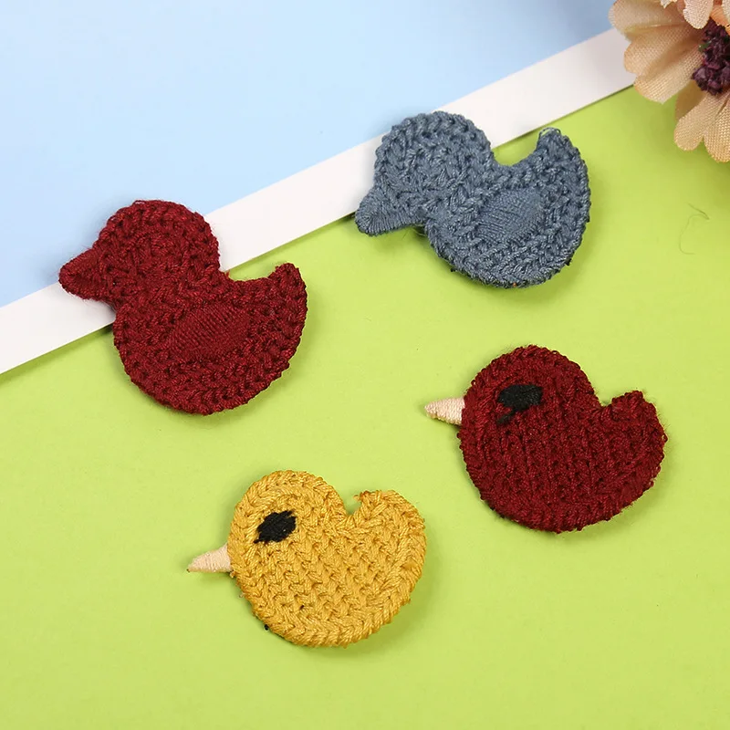 2019新款diy手工发饰材料毛线针织动物布贴韩国发夹胸针配件批发 图片_高清大图 - 阿里巴巴 - 1 (1)