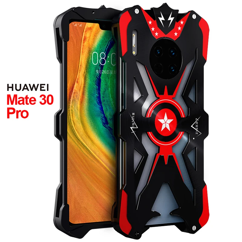 Для huawei mate 30/mate 30 Pro роскошный прочный металлический алюминиевый бампер противоударный чехол Coques Etuis Funda