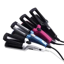 Портативный мини-зажим для укладки маленький три трубки щипцы для завивки волос выпрямитель для волос мини кудрявые волосы артефакт парикмахерские принадлежности