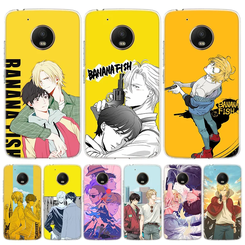 Banana Fish Anime Phone Case For Motorola Moto G9 G7 G8 G6 G5S E6 E5 Plus Power Play One Action Macro EU Gift Coque Cover | Мобильные