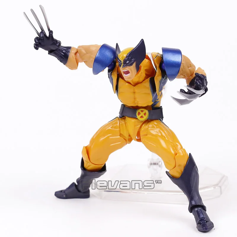 Revoltech фигурка Дэдпул Человек-паук Железный человек Росомаха Магнето Капитан Америка Карнаж Psylocke Deathstroke гамбит Бэтмен Веном