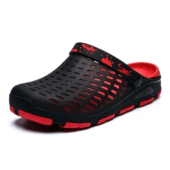 

Crocse Men sandals New man Eva Garden Shoes Summer High Quality Breathable Clogs Lightweight Slippers Men sandals