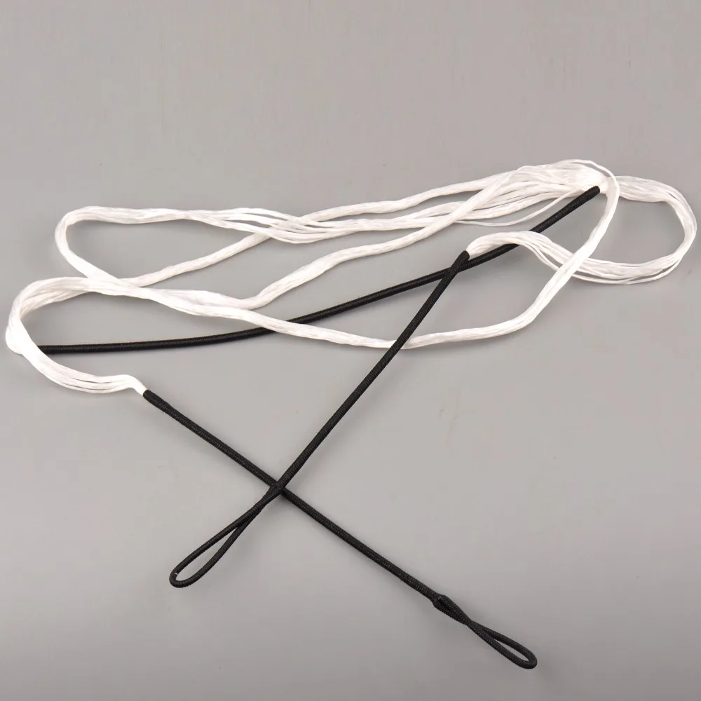 Ремешок для стрел Bowstring сменная веревка разных размеров черный Рекурсивный бант