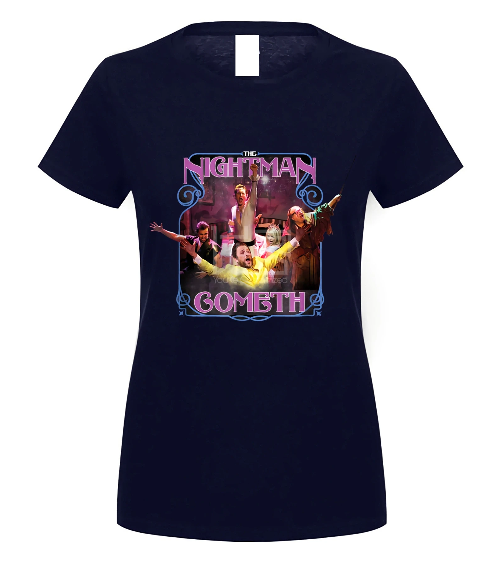 Брендовая мужская рубашка It s Always Sunny in Philadelphia Nightman Cometh - Цвет: women navy