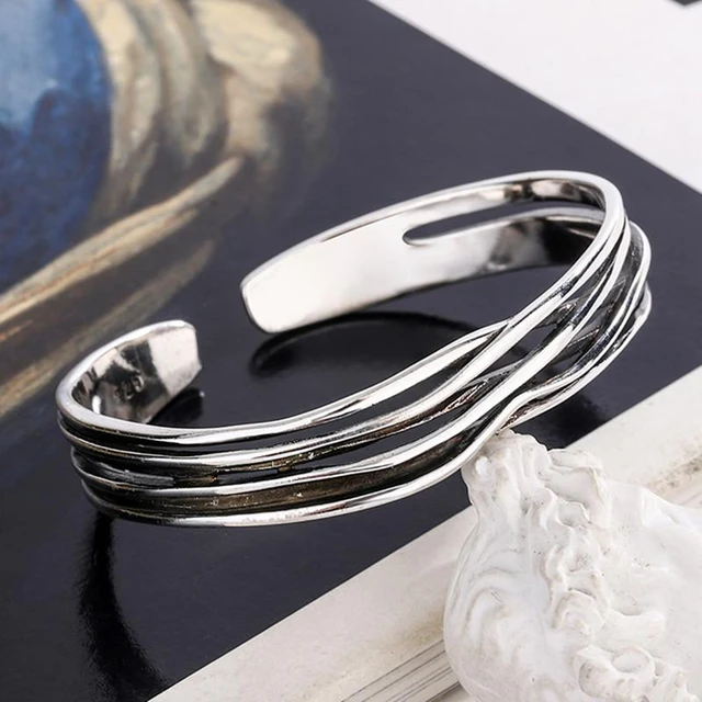 Suarti Silver Cuff Bracelet. | Silver cuff bracelet, Silver cuff, Womens  jewelry bracelets