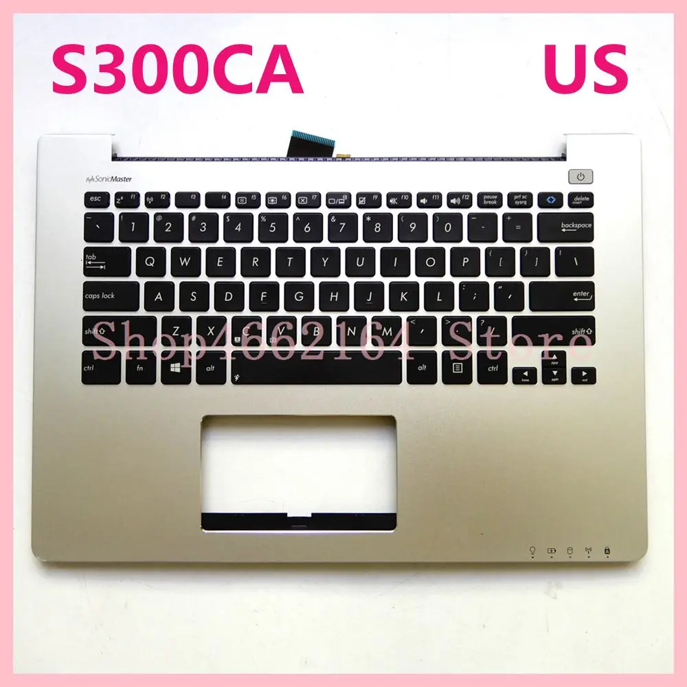 Новинка S300CA для ASUS VivoBook S300K S300KI S300 S300C двуязычная рамка клавиатуры ноутбука C
