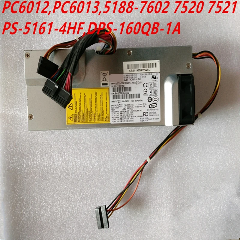 Новый блок питания для HP S3518CN S3618CN SFF 160W PC6012 PC6013 5188 7602 7520 7521 PS 5161 4HF DPS 160QB 1A|Блоки