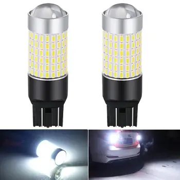 

2 X 1800 Lumens Super Bright 9-30V 7440 7441 7443 7444 992 LED Bulbs 3014 Chipsets with Projector for Back Up Reverse Light