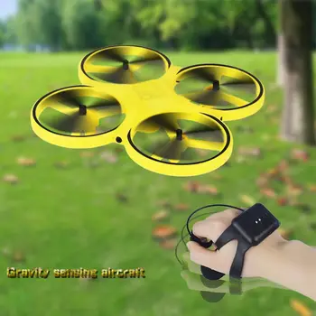 

Four-Axis Drone Aircraft Smart Watch Controlled Quadcopter UAV Drone RC Gift